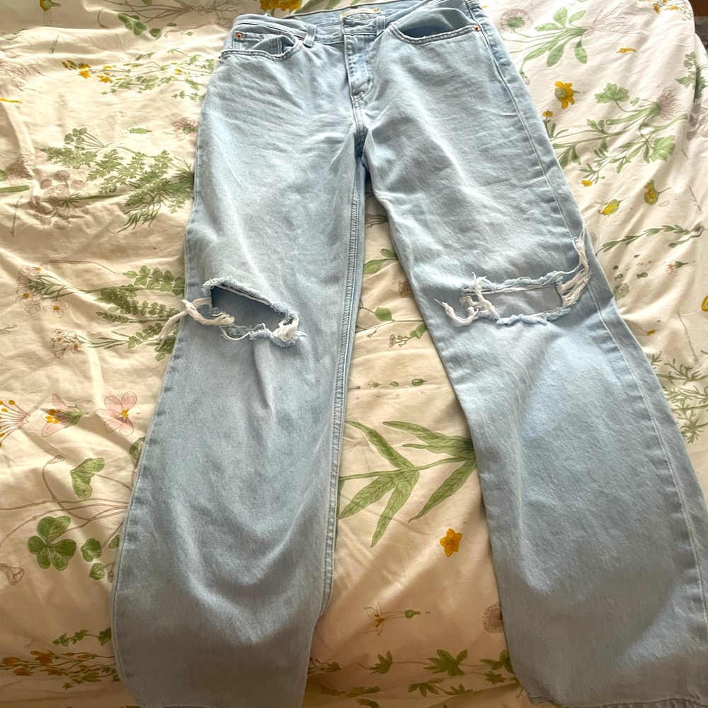 Levis low pro straight